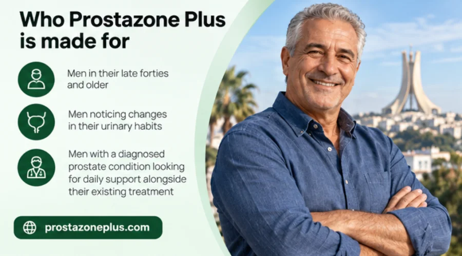 Prostazone Plus — capsules for men's prostate comfort