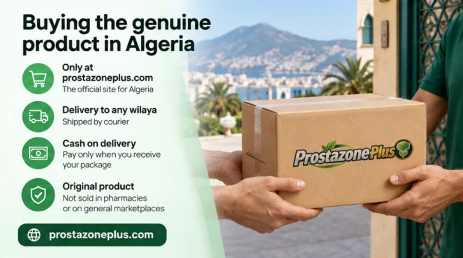 Prostazone Plus — official pack sold in Algeria